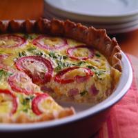 Canadian Bacon Quiche image