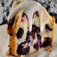 The Most Delicious Glazed Blueberry Cake image