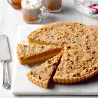 Bourbon Pumpkin Tart with Walnut Streusel_image