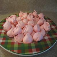 Pink Cookies - Meringue Jello Cookies image