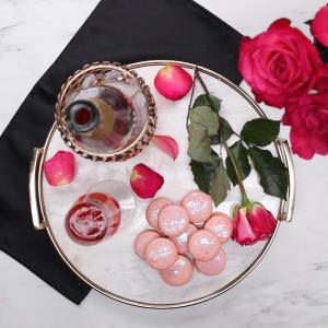 Strawberry Rosé Macarons Recipe by Tasty_image