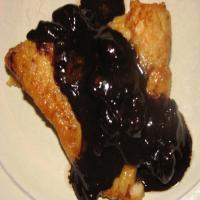 Chicken Breasts With Brandied Cherry-Chocolate Sauce_image
