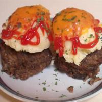Meatloaf Muffins With Brown Gravy image