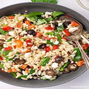 Mediterranean Orzo Salad - Belly Full_image