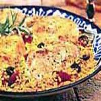 Mediterranean Chicken and Rice Bake_image
