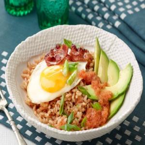Egg-and-Kimchi Rice Bowls image