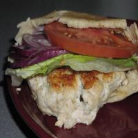 Greek-Style Chicken Burgers image