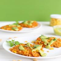 Chickpea Corn Fritters (baked)_image