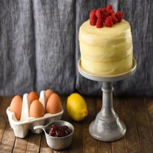 Lemon Raspberry Cake for Two Recipe_image