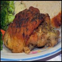 Crusty Herb Fried Chicken (Baked) image
