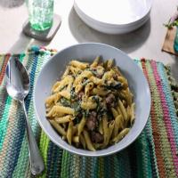 Penne with Sausage and Greens_image