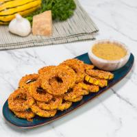Baked Delicata Squash Rings With Honey Mustard Dipping Sauce Recipe by Tasty_image