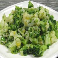 Cauliflower and Broccoli with Mustard, Chive and Lemon_image