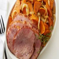 Slow-Cooker Ham and Sweet Potatoes image