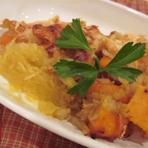 Roasted Vegetables with Spaghetti Squash_image