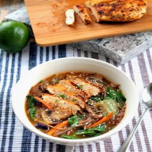 Panera's Soba Noodle Broth Bowl with Chicken - Copy Cat Recipe_image