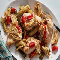 Tuscan Roasted Chicken and Vegetables_image