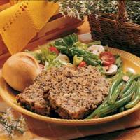 Wild Rice Meat Loaf_image