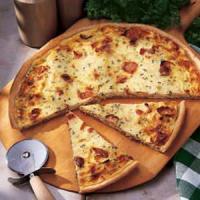 Bacon and Cheese Breakfast Pizza image