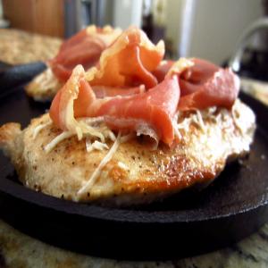 Chicken With Asiago, Prosciutto, and Sage image