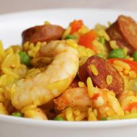 One-Pan Spicy Prawns and Rice Recipe by Tasty_image