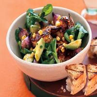 Grilled Shrimp Salad with Corn and Avocado image