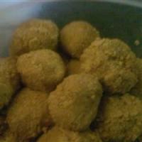 Peanut Butter Balls with Graham Crackers_image