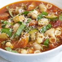 Italian vegetable soup image