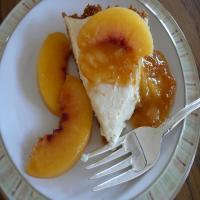 Chilled Peach Pie_image