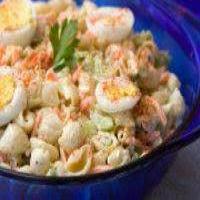 Cheddar Macaroni Salad w/peas_image