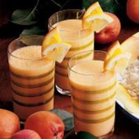 Frothy Apricot Drink_image