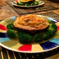Acorn Squash Stuffed with Cheesy Mushroom Rice image