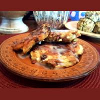 Griddled Holiday Bread Pudding_image