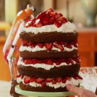 Strawberry Chocolate Layer Cake image
