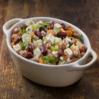 MARINATED BEAN AND VEGETABLE SALAD_image