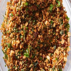 Herby Fried Shallot and Bread Crumb Crunch_image