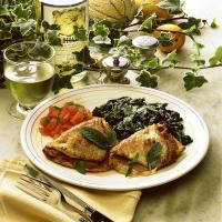 Veal Saltimbocca with Spinach_image