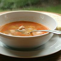 Spicy Sausage and Bean Soup image