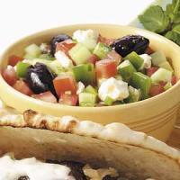 Greek Vegetable Salad image