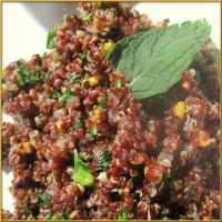 Red Quinoa With Pistachios_image