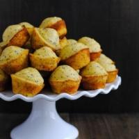 Lemon-Poppyseed Cornbread Mini Muffins_image
