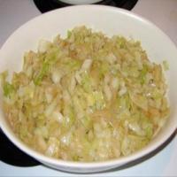 Cabbage and Onion Saute_image