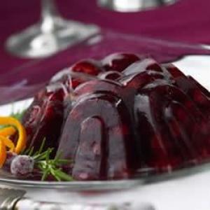 Molded Cranberry Fruit Salad_image