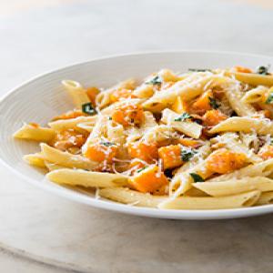 Penne with Butternut Squash and Brown Butter Sauce Recipe - (4.4/5) image
