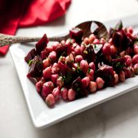 Beet and Chickpea Salad With Anchovy Dressing_image