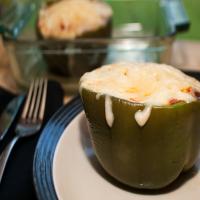 Chili Stuffed Bell Peppers_image