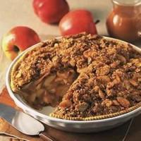 Caramel Cream Apple Crunch Pie_image