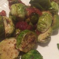 Bacon and Blue Brussels Sprouts image