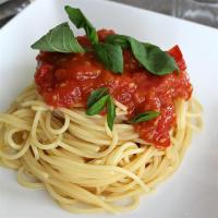 Spaghetti Sauce with Fresh Tomatoes_image