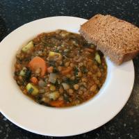 Moroccan Lentil Soup with Veggies image